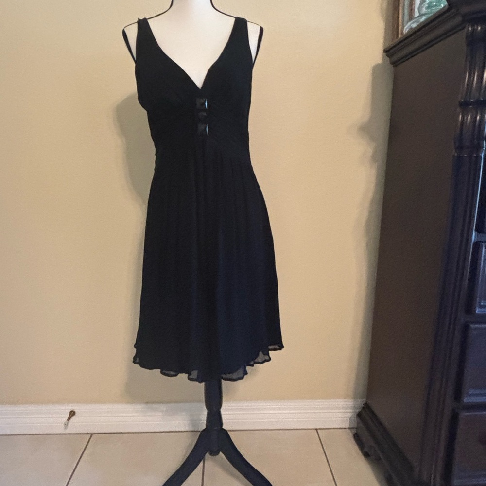 Express Black Midi Dress
